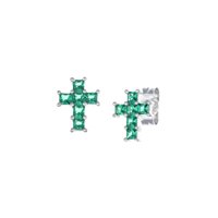 Pendientes Amen Mujer Croci in Plata Zircone ECQBVE - ECQBVE